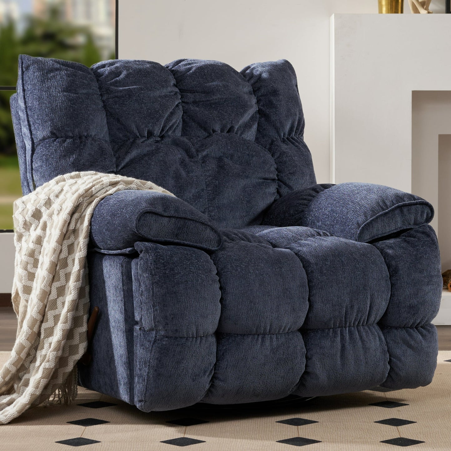 Summer Sale -  Oversized Rocker Recliner Chair