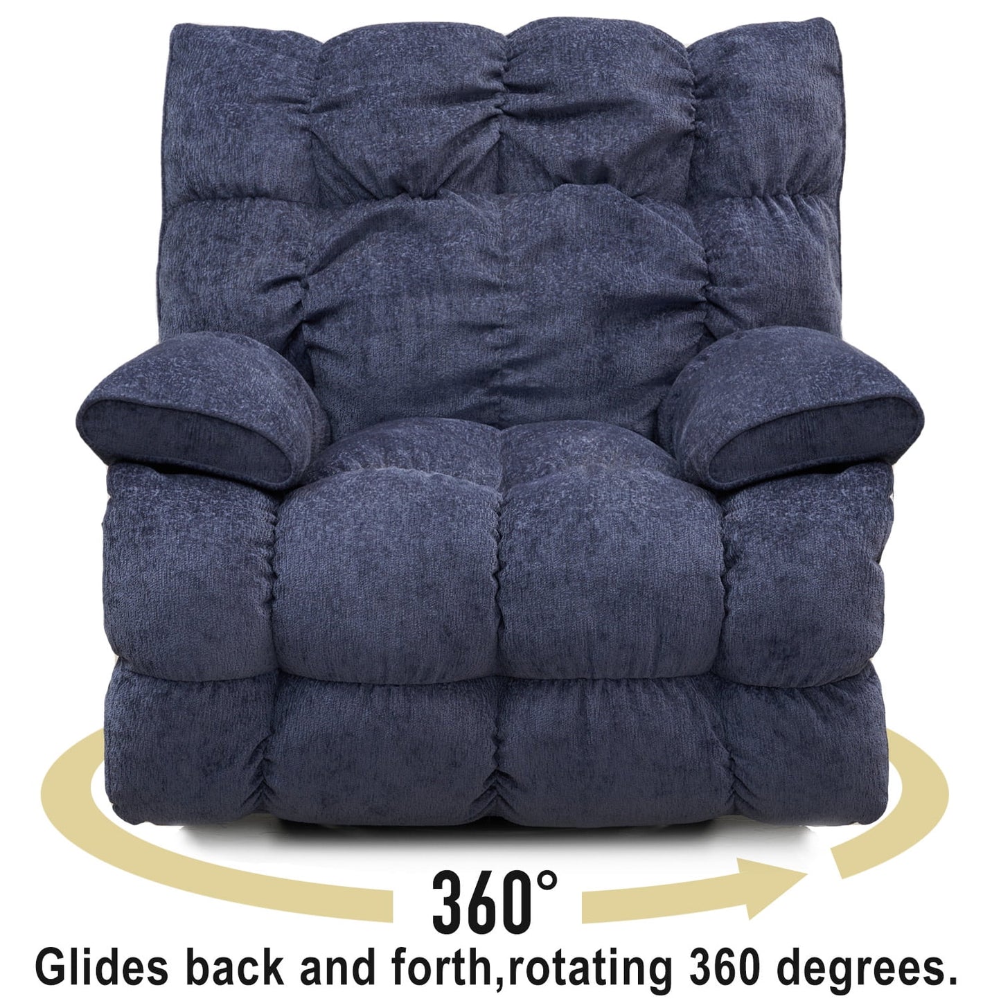 Summer Sale -  Oversized Rocker Recliner Chair