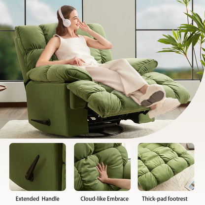Summer Sale -  Oversized Rocker Recliner Chair